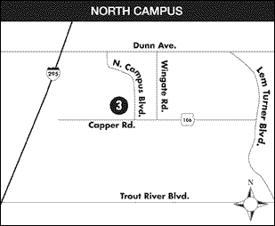 north campus map