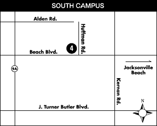 south campus map