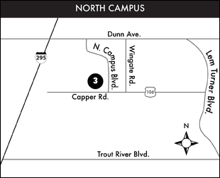 north campus map