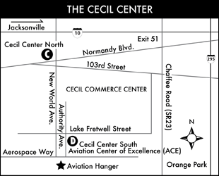 The Cecil Center Map